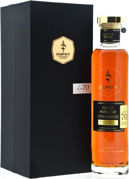 Коньяк Dupuy Lot 70 Hors d'Age, Petite Champagne AOC, gift box, 0.7 л