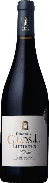 Вино Domaine Le Clos des Lumieres, L'eclat Rouge, Cotes du Rhone AOC, 2021, 375 мл