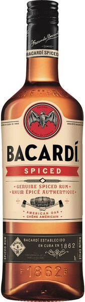Ром Bacardi Spiced, 1 л