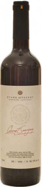 Вино Domaine Dereskos, Cabernet Sauvignon, 2019