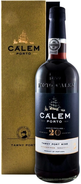 Портвейн Calem 20 Years Old Tawny Porto, gift box