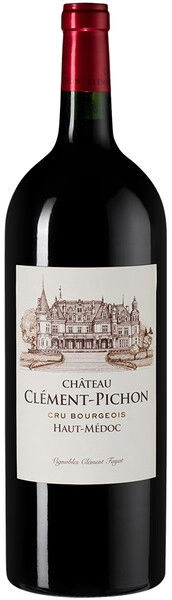 Вино Chateau Clement-Pichon, Haut-Medoc AOC Cru Bourgeois Superieur, 2015, 1.5 л