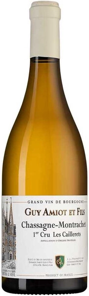Вино Domaine Amiot Guy et Fils, Chassagne-Montrachet Premier Cru Les Caillerets AOC, 2020