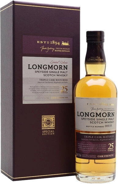 Виски Longmorn 25 Years Old, gift box, 0.7 л