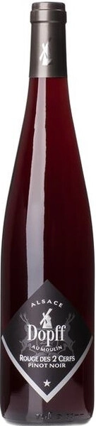 Вино Dopff au Moulin, Pinot Noir "Rouge des 2 Cerfs", Alsace AOC, 2021