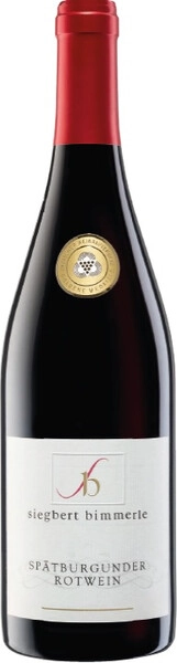 Вино Siegbert Bimmerle Spatburgunder Rotwein Trocken QbA, 2018