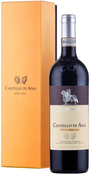 Вино Castello di Ama, San Lorenzo Chianti Classico Gran Selezione DOCG, 2019, gift box