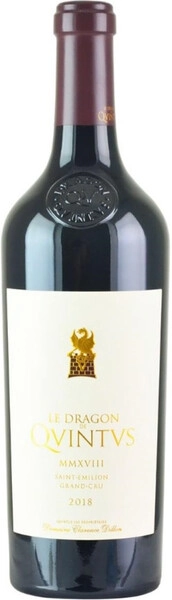 Вино Le Dragon de Quintus, Saint-Emilion Grand Cru AOC, 2018