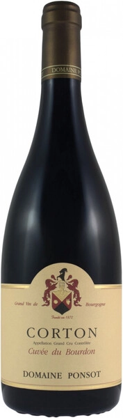 Вино Domaine Ponsot, Cuvee du Bourdon Corton Grand Cru AOC, 2018
