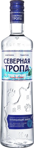 Водка КВКЗ, Северная Тропа Морозная, 0.5 л