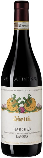 Вино Vietti, Barolo Ravera DOCG, 2020