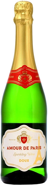 Игристое вино "Amour de Paris" Doux