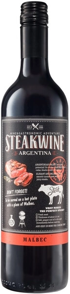 Вино Steakwine Malbec (Black Label), 2020