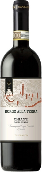Вино Geografico, Borgo alla Terra Chianti Colli Senesi DOCG, 2022