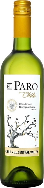 Вино Vina Carta Vieja, El Paro Chardonnay-Sauvignon Blanc, Central Valley DO, 2022