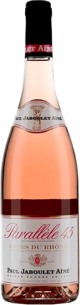 Вино Paul Jaboulet Aine, Parallele 45 Rose, Cotes du Rhone, 2017