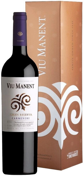 Вино Viu Manent, Gran Reserva Carmenere, 2022, gift box