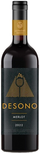 Вино Derbent Wine Company, Desono Merlot, 2022