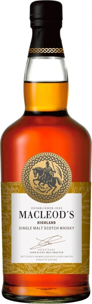 Виски Macleod's Highland Single Malt, 0.7 л