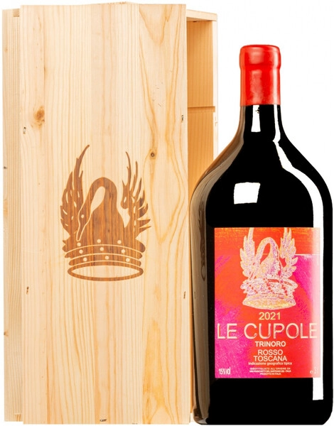 Вино Tenuta di Trinoro, Le Cupole, Toscana IGT, 2021, wooden box, 3 л