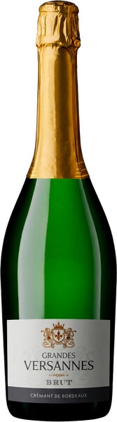 Игристое вино "Grandes Versannes" Cremant de Bordeaux AOP Brut, 2023