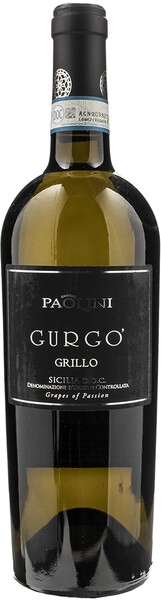 Вино Cantine Paolini, Gurgo Grillo, Sicilia DOC, 2022