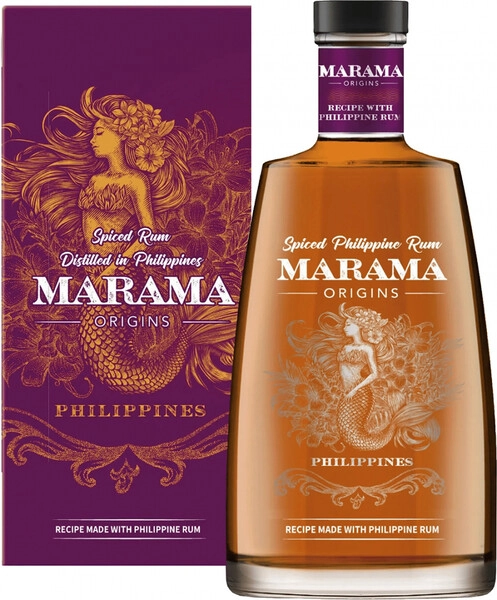 Ром "Marama" Origins Philippines Spiced, gift box, 0.7 л