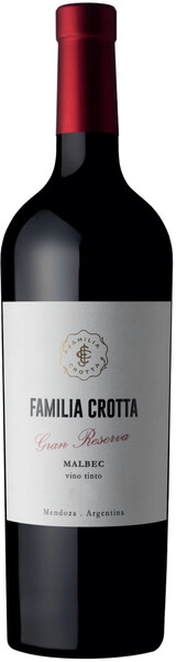 Вино Familia Crotta Malbec Gran Reserva, 2022