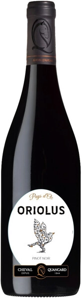 Вино Oriolus Pinot Noir, Pays d'Oc IGP, 2023