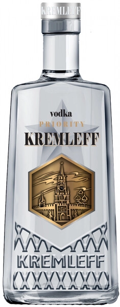Водка Kremleff Priority, 0.5 л