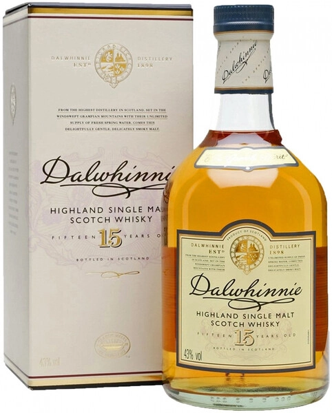 Виски Dalwhinnie Malt 15 Years Old, with box, 0.75 л