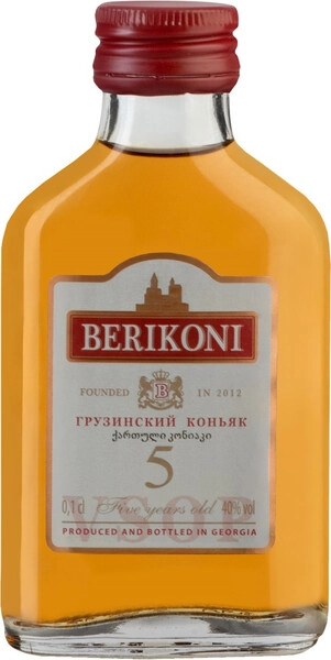 Коньяк Берикони ВСОП, 5–летний, 100 мл