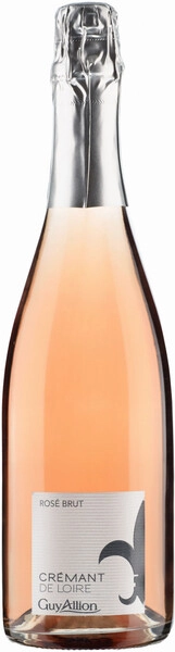 Игристое вино Guy Allion, Cremant de Loire AOC Rose Brut, 2022