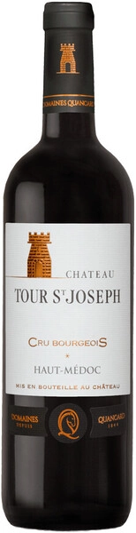 Вино Chateau Tour Saint Joseph, Haut-Medoc AOC Cru Bourgeois, 2018