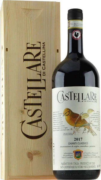 Вино Castellare di Castellina, Chianti Classico DOCG, 2017, wooden box, 1.5 л