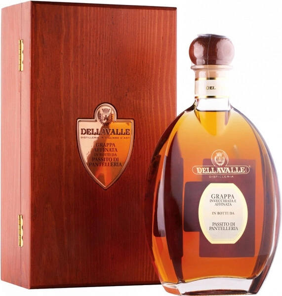 Граппа Grappa Affinata in botti da Passito di Pantelleria, 2007, gift box, 0.7 л