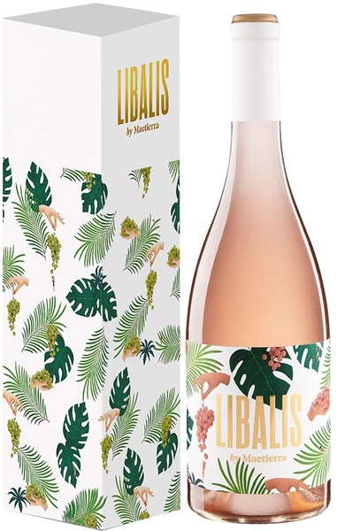 Вино Maetierra, Libalis Rose, Valles de Sadacia PGI, 2021, gift box