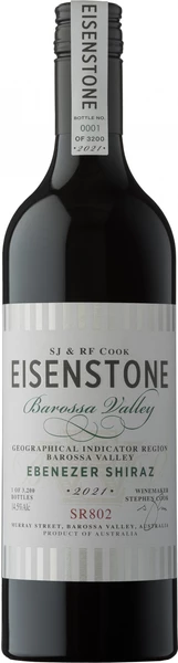 Вино Eisenstone, Ebeneser Shiraz, 2021