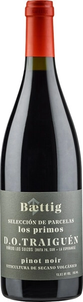 Вино Baettig, "Los Primos" Pinot Noir, Traiguen DO, 2020