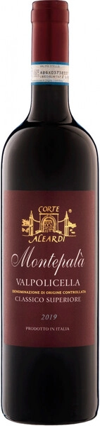 Вино Corte Aleardi, Valpolicella Classico Superiore Montepala DOC, 2019