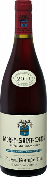 Вино Pierre Bouree Fils, Morey-Saint-Denis 1er Cru "Les Blanchards" AOC, 2011