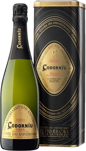 Игристое вино Codorniu 150 Aniversario Edicion Limitada, Cava DO, gift box