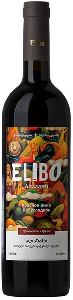 Вино Elibo Alazani Red