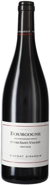 Вино Vincent Girardin, Cuvee Saint-Vincent Bourgogne Pinot Noir AOC, 2022