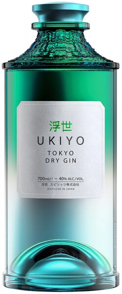 Джин Ukiyo Tokyo Dry Gin, 0.7 л
