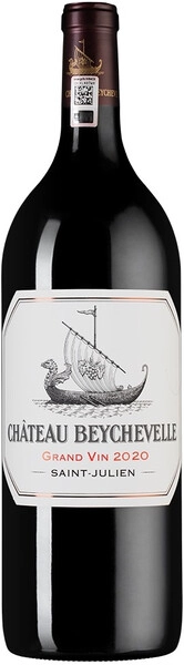 Вино Chateau Beychevelle, Saint-Julien AOC 4-me Grand Cru, 2020, 1.5 л