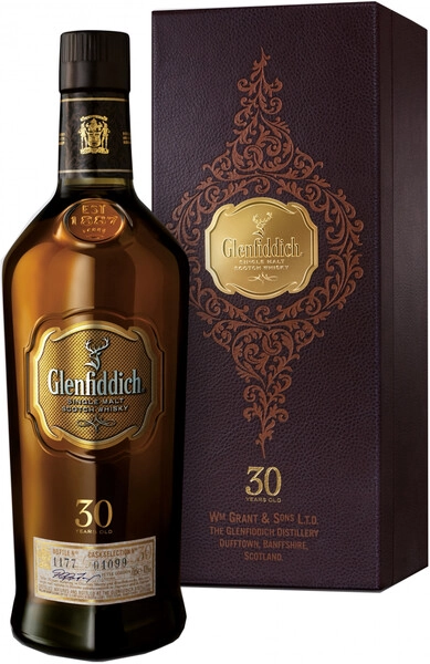Виски Glenfiddich 30 Years Old, gift box, 0.7 л