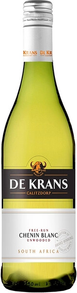 Вино De Krans, Free-Run Chenin Blanc, 2023