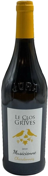 Вино Le Clos des Grives, "Musicienne" Chardonnay, Cotes du Jura AOC, 2019