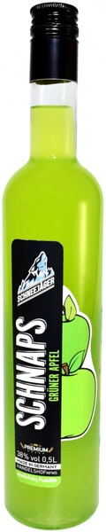 Шнапс Schnee Jager Green Apple, 0.5 л